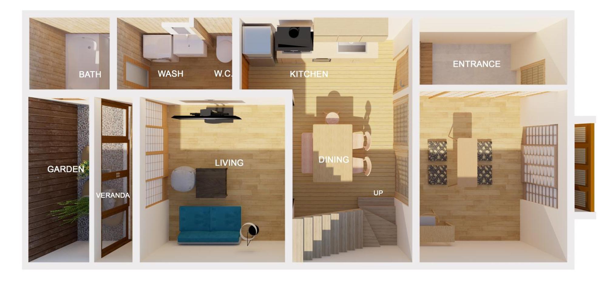 Casa de férias Shiki Homes Machiya 町家明
